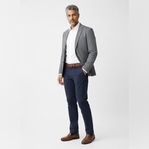 HILTL Men’s Tourist Perfetto Cotton Casual Chinos - Navy ~New~
